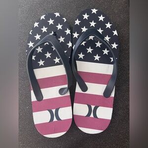Hurley Men's One and Only Americana Flip Flop Sandal